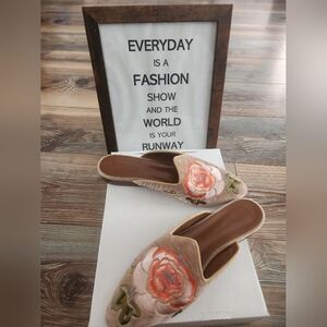 Le Monde Beryl Valentina Mule Size 40